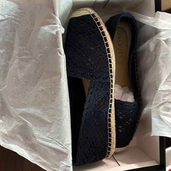 Brand new blue espadrilles by Talbot - Picture 2 of 5